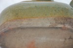 Antike Nachtflasche mit Seladon Glasur